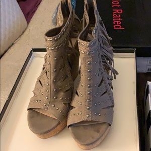 Frolic In Fringe Shooes